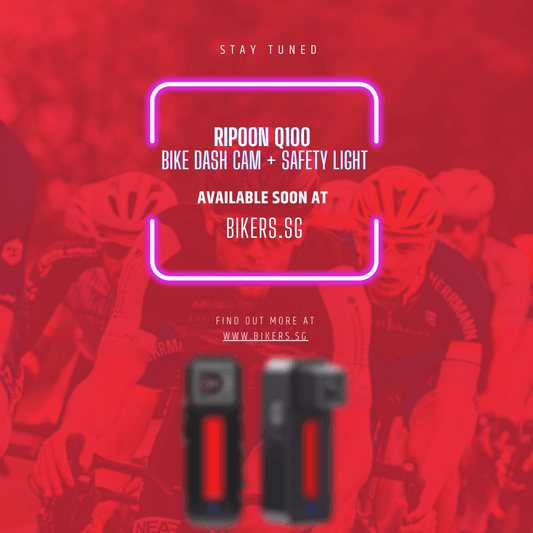 Introducing the Ripoon Q100: The Ultimate Integrated Bike Dash Cam and Light for Cyclists! - Bikers.SG