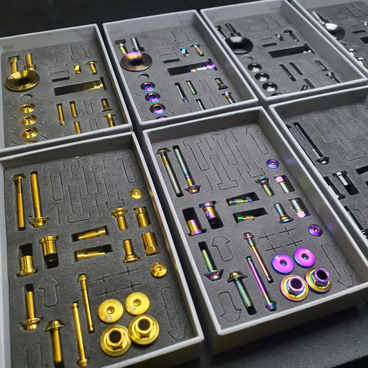 Shimano Dura-Ace R9270, Ultegra R8170, 105 R7170 Titanium Upgrade Kit