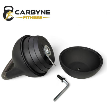 CARBYNE 32KG Adjustable Competition Kettlebell (1kg increments, from 12kg to 32kg)