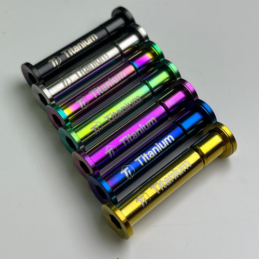 Specialized Carbon Rails Titanium Saddle Clamps | SL6 SL7 Venge Aethos Diverge Roval Terra