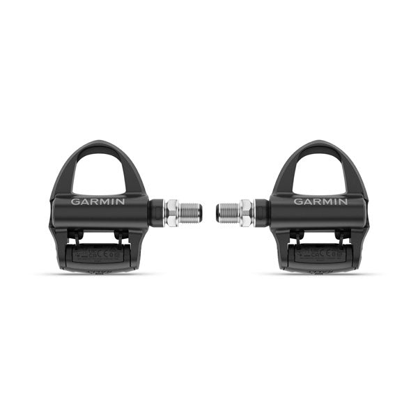 Garmin Rally RS210 Dual Sided Power Meter Pedals Two Pedals Side by Side Image with White Background - Bikers.SG
