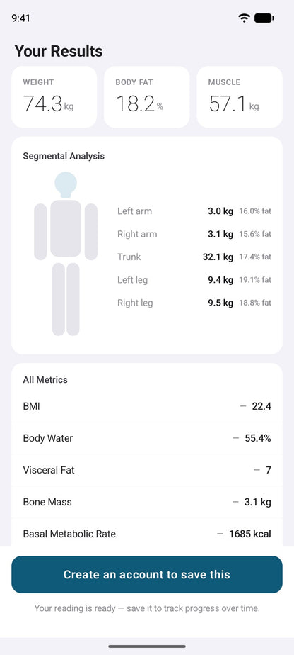 intelli8 App overview on Android
