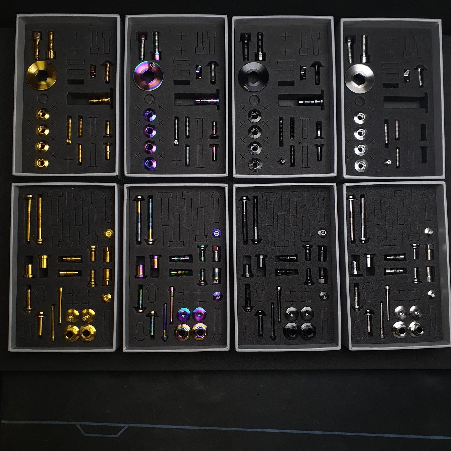 Shimano Dura-Ace R9270, Ultegra R8170, 105 R7170 Titanium Upgrade Kit