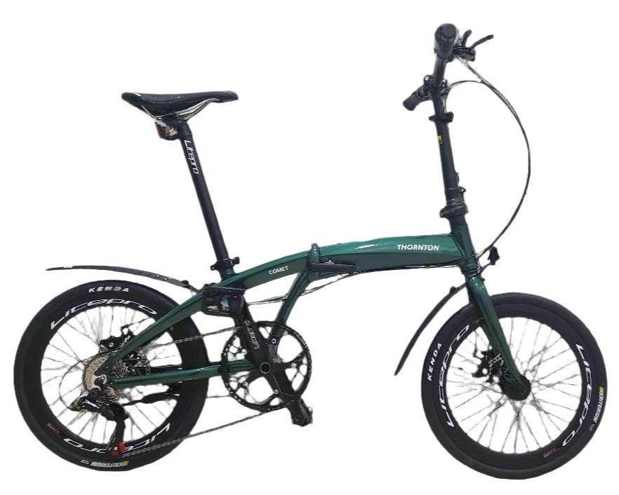 THORNTON COMET | 20/22" Bifold Bicycle, 7/9 Speed, Hollowtech, Mechanical/Hydraulic