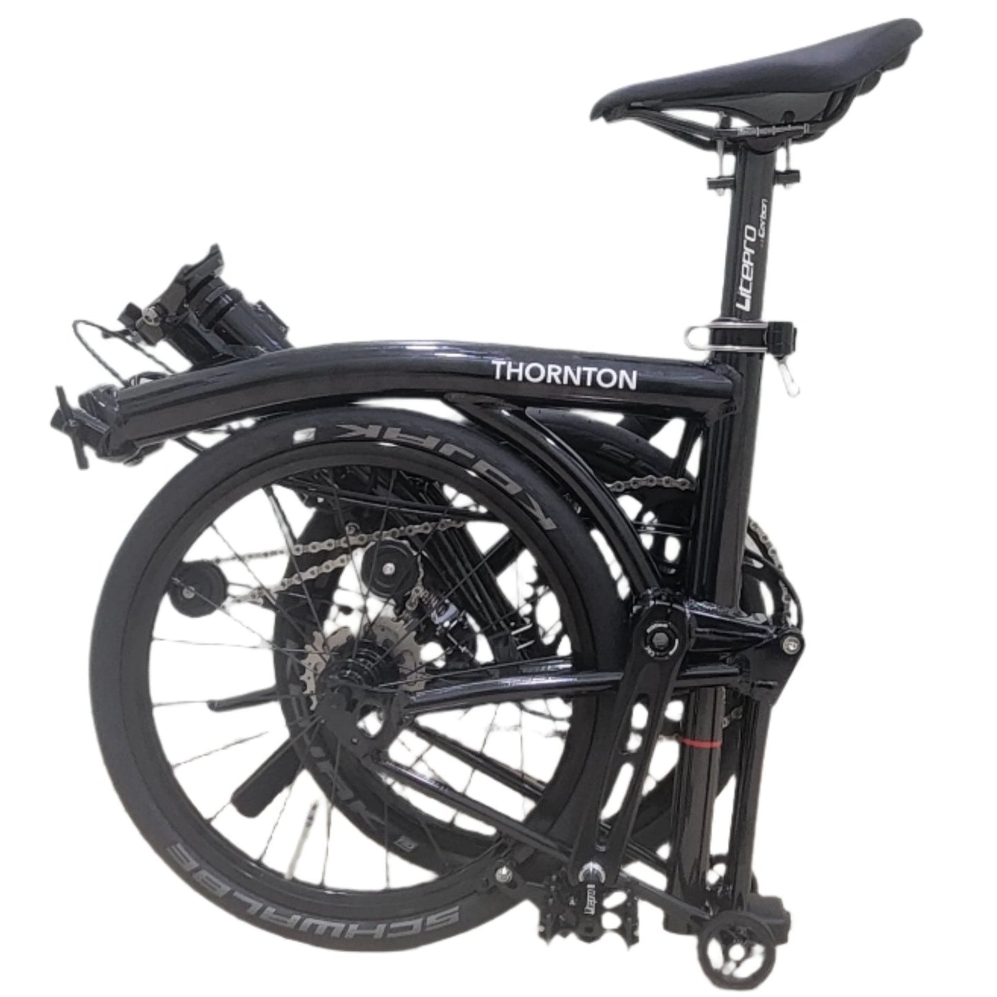 THORNTON SEIRA | 16" Trifold Bicycle, 7 Speed, Hollowtech | Feather Light 8 Kg