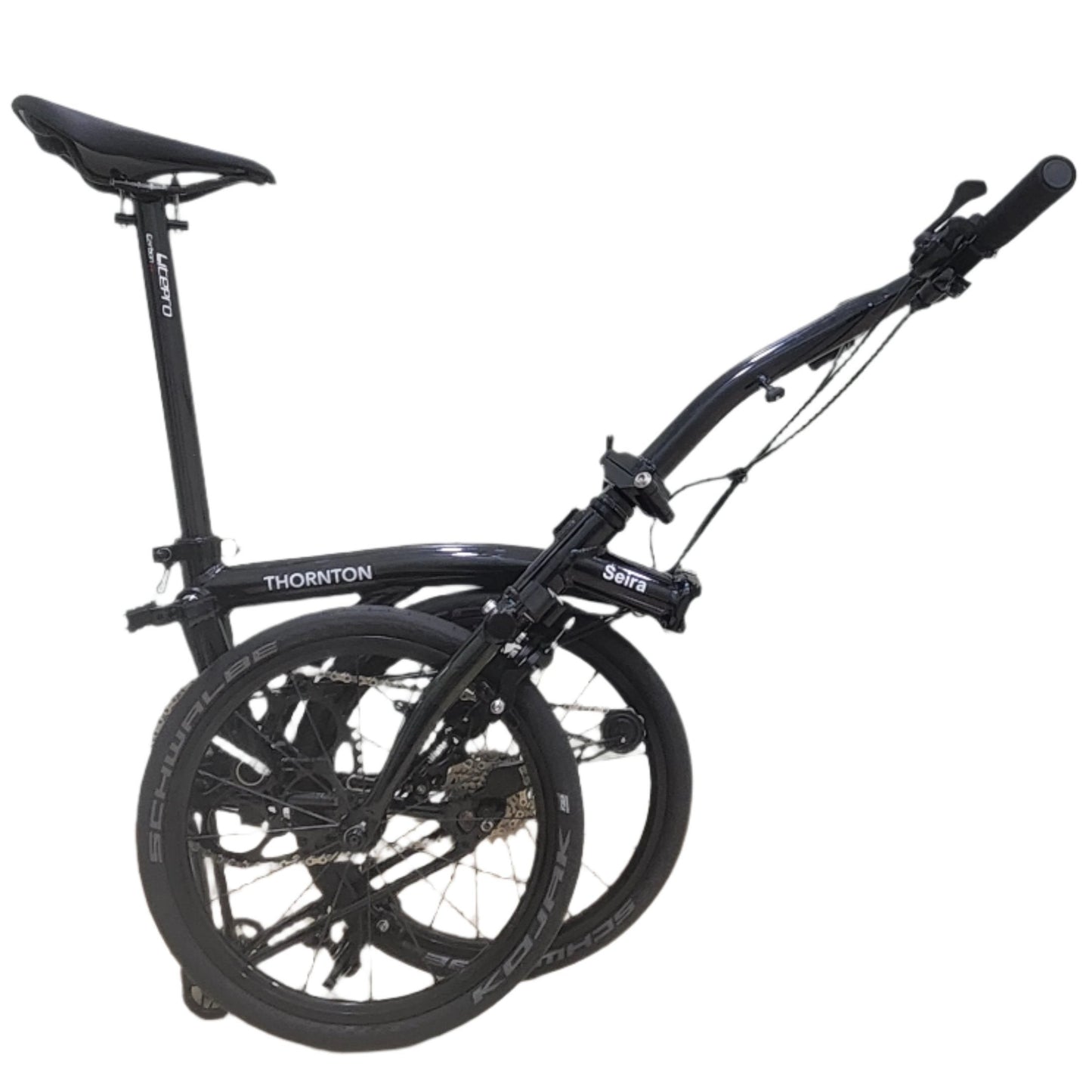 THORNTON SEIRA | 16" Trifold Bicycle, 7 Speed, Hollowtech | Feather Light 8 Kg