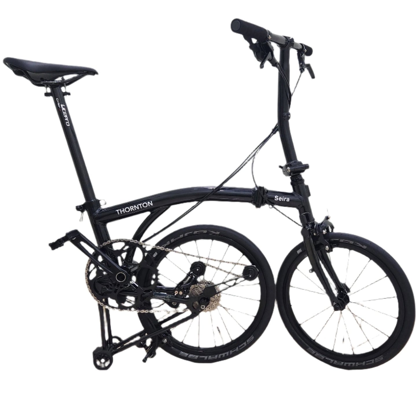 THORNTON SEIRA | 16" Trifold Bicycle, 7 Speed, Hollowtech | Feather Light 8 Kg