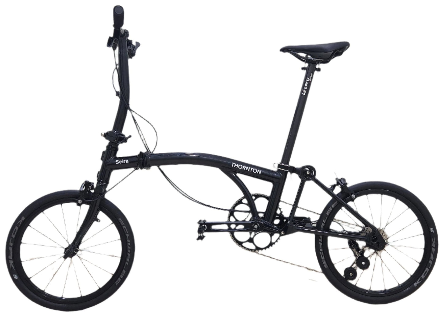 THORNTON SEIRA | 16" Trifold Bicycle, 7 Speed, Hollowtech | Feather Light 8 Kg