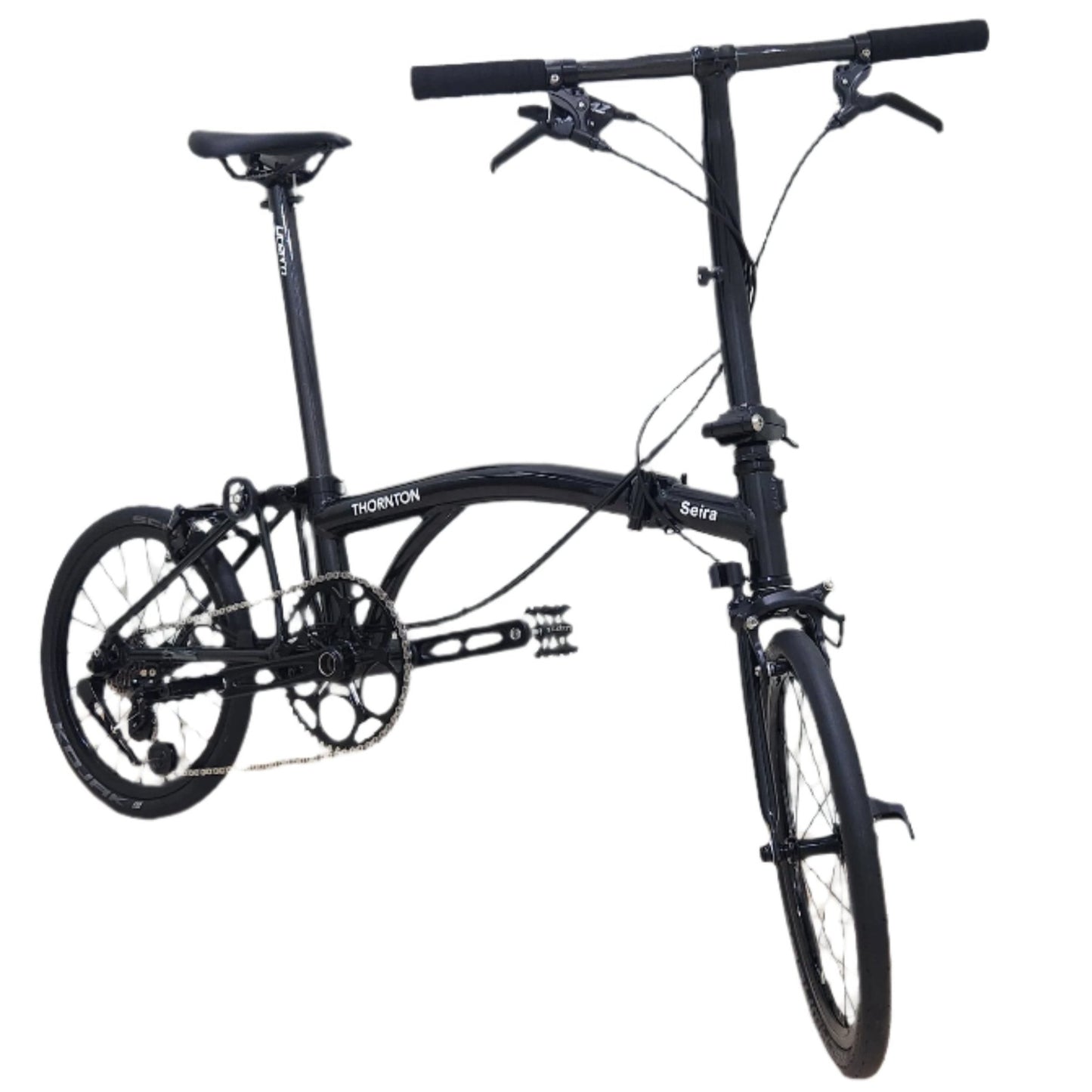 THORNTON SEIRA | 16" Trifold Bicycle, 7 Speed, Hollowtech | Feather Light 8 Kg