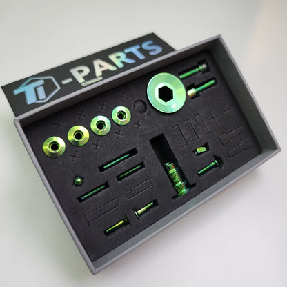 Shimano Dura-Ace R9270, Ultegra R8170, 105 R7170 Titanium Upgrade Kit