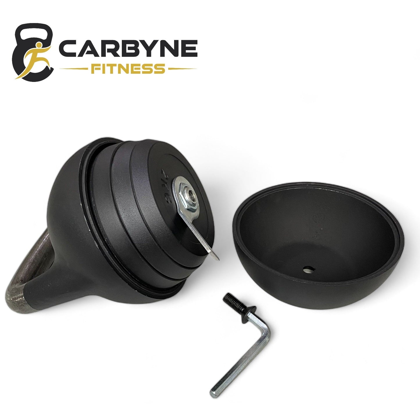 CARBYNE 32KG Adjustable Competition Kettlebell (1kg increments, from 12kg to 32kg)