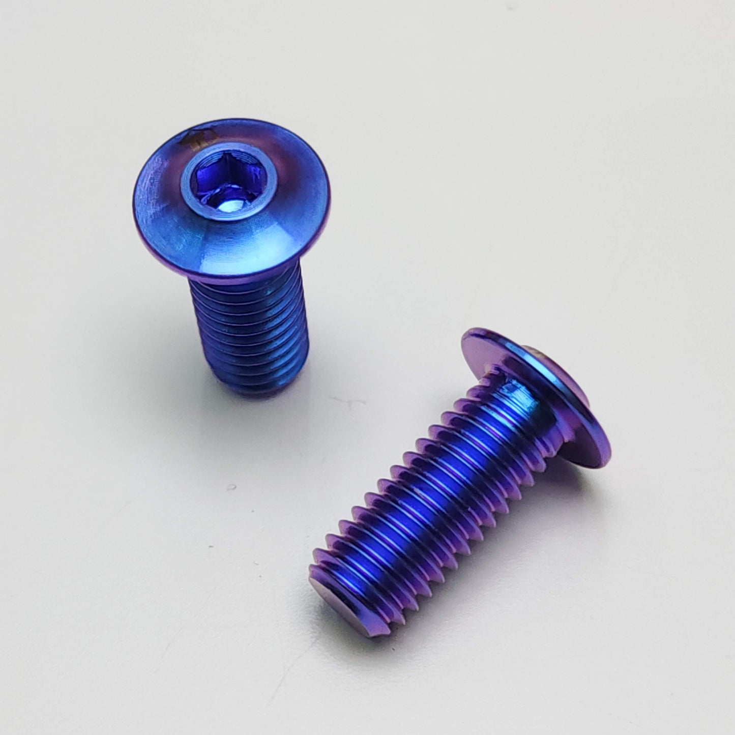 Flat Head Titanium Bolts For Bottle Cage Mounts