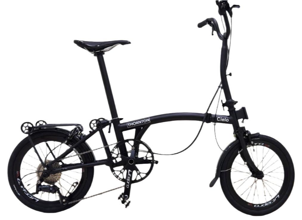 THORNTON CIELO | 16" Trifold Bicycle, 9 Speed, Hollowtech