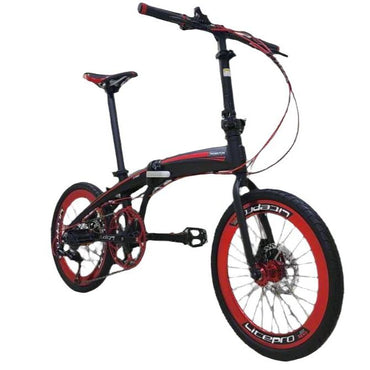 THORNTON COMET | 20/22" Bifold Bicycle, 7/9 Speed, Hollowtech, Mechanical/Hydraulic