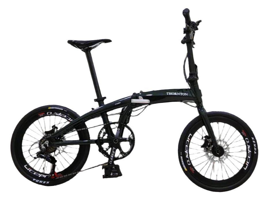 THORNTON COMET | 20/22" Bifold Bicycle, 7/9 Speed, Hollowtech, Mechanical/Hydraulic