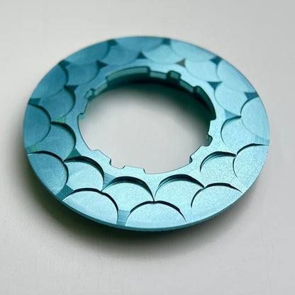 5.17g Aluminium Centerlock Rotor Lock Ring Cover | Inner Spline | Shimano SRAM