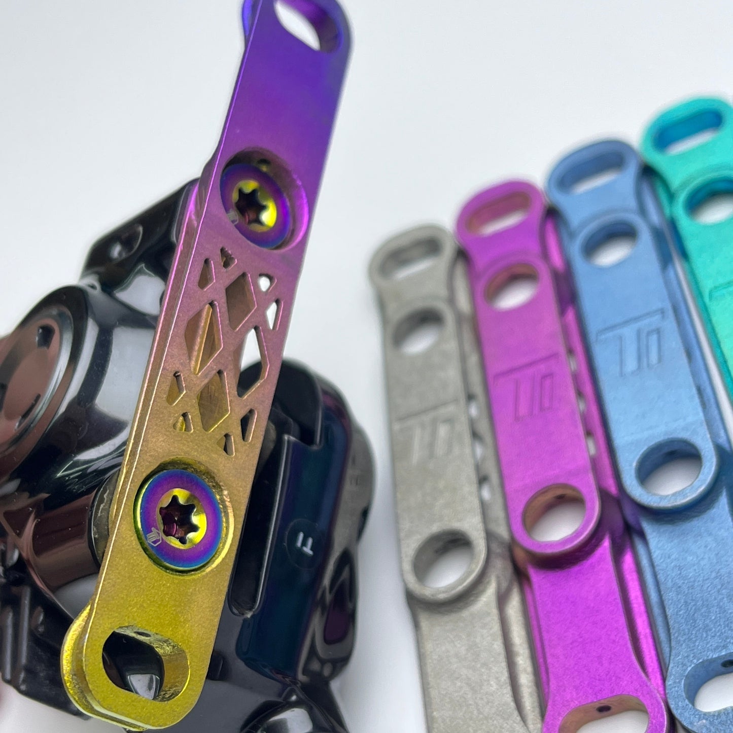 3D Printed Titanium Front Disc Brake Adapter | Universal-Fit | Shimano & SRAM