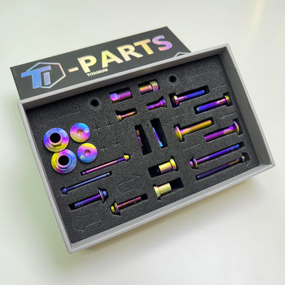 Shimano Dura-Ace R9270, Ultegra R8170, 105 R7170 Titanium Upgrade Kit