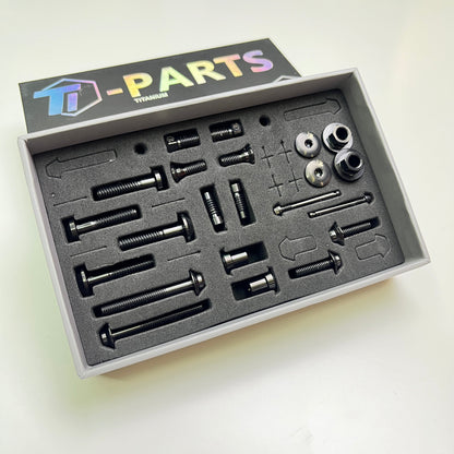 Shimano Dura-Ace R9270, Ultegra R8170, 105 R7170 Titanium Upgrade Kit