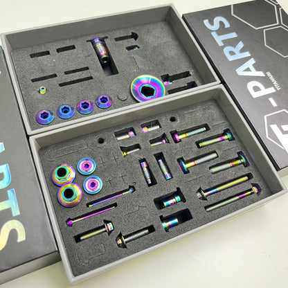 Shimano Dura-Ace R9270, Ultegra R8170, 105 R7170 Titanium Upgrade Kit