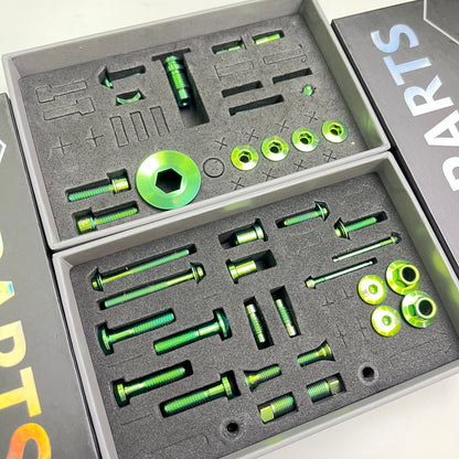 Shimano Dura-Ace R9270, Ultegra R8170, 105 R7170 Titanium Upgrade Kit