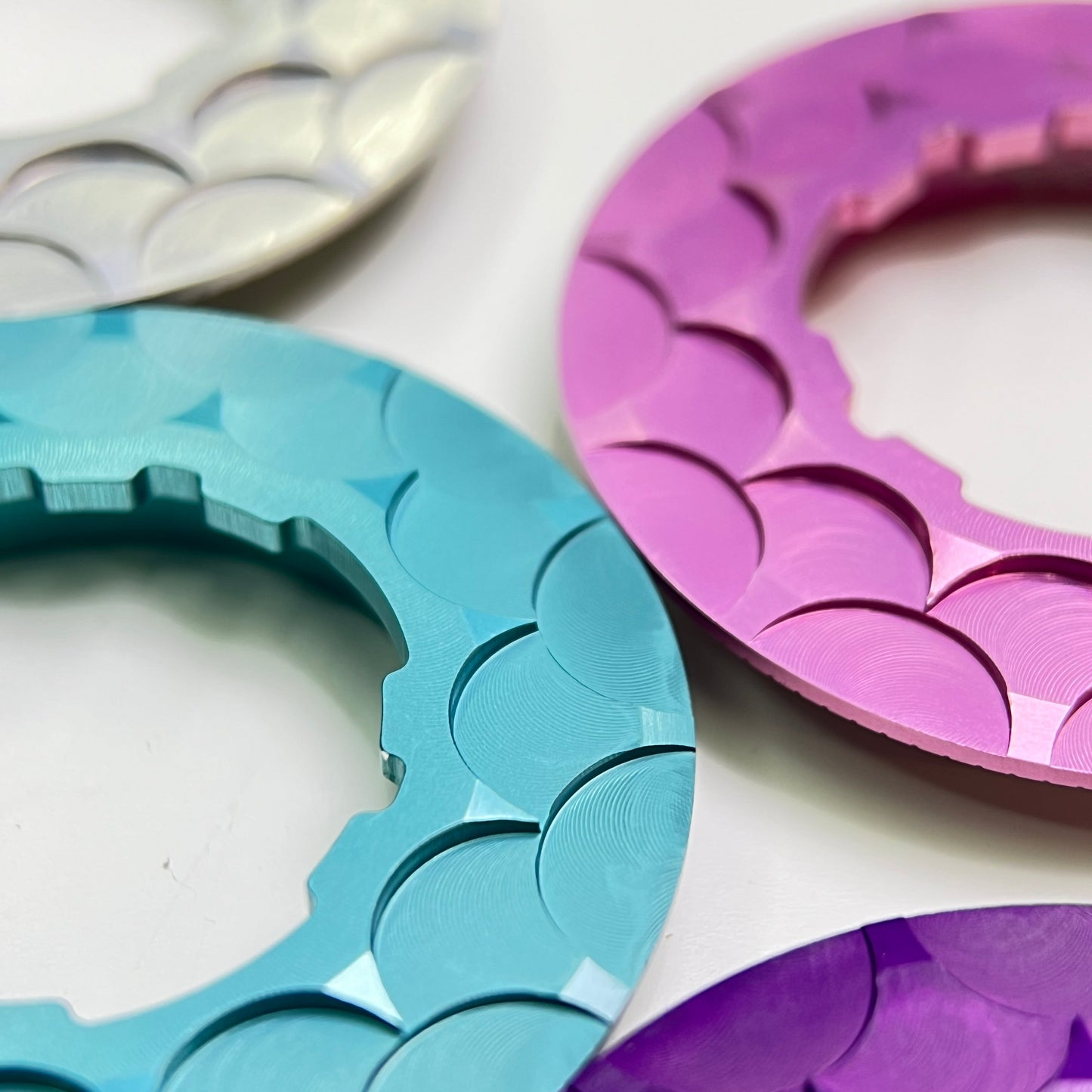 5.17g Aluminium Centerlock Rotor Lock Ring Cover | Inner Spline | Shimano SRAM