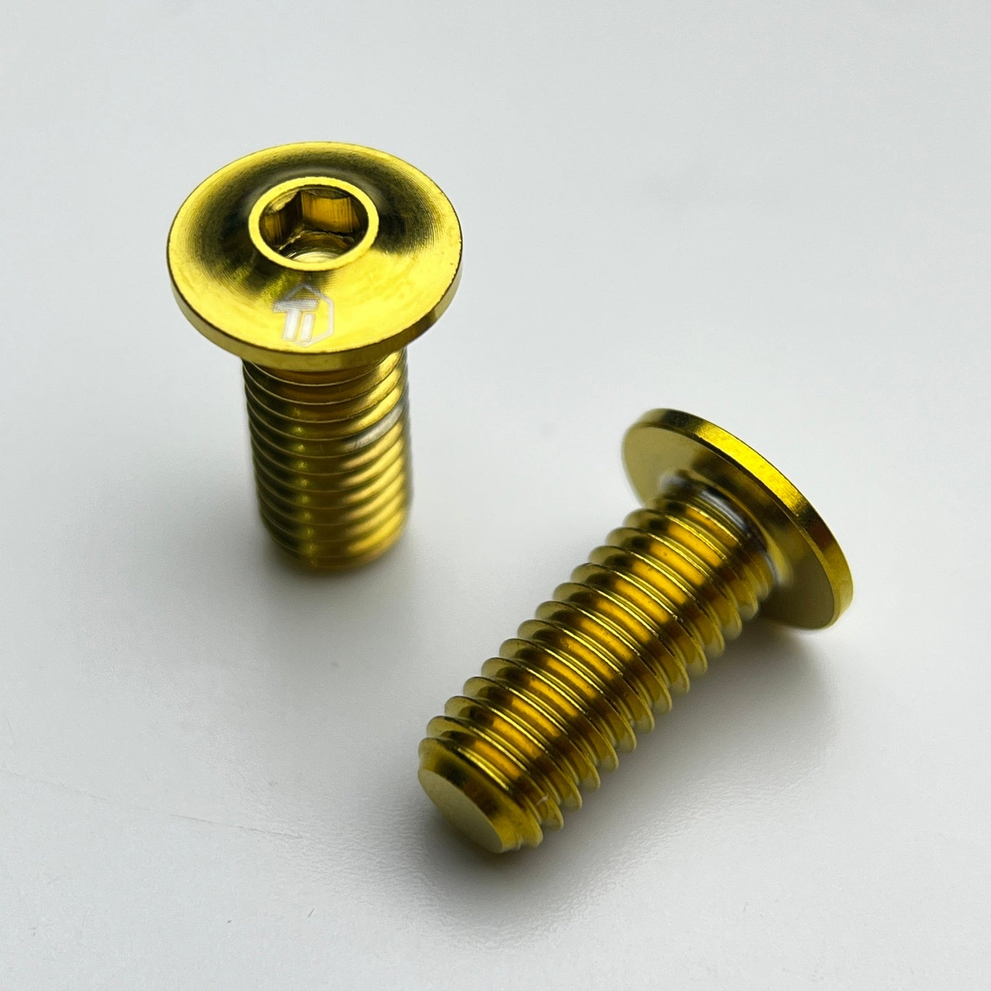 Flat Head Titanium Bolts For Bottle Cage Mounts