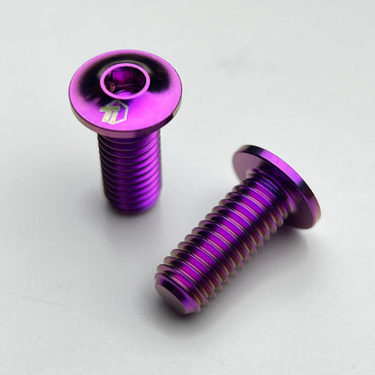 Flat Head Titanium Bolts For Bottle Cage Mounts