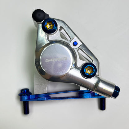 3D Printed Titanium Disc Brake Adapter | Specialized SL8 & Aethos | Shimano & SRAM