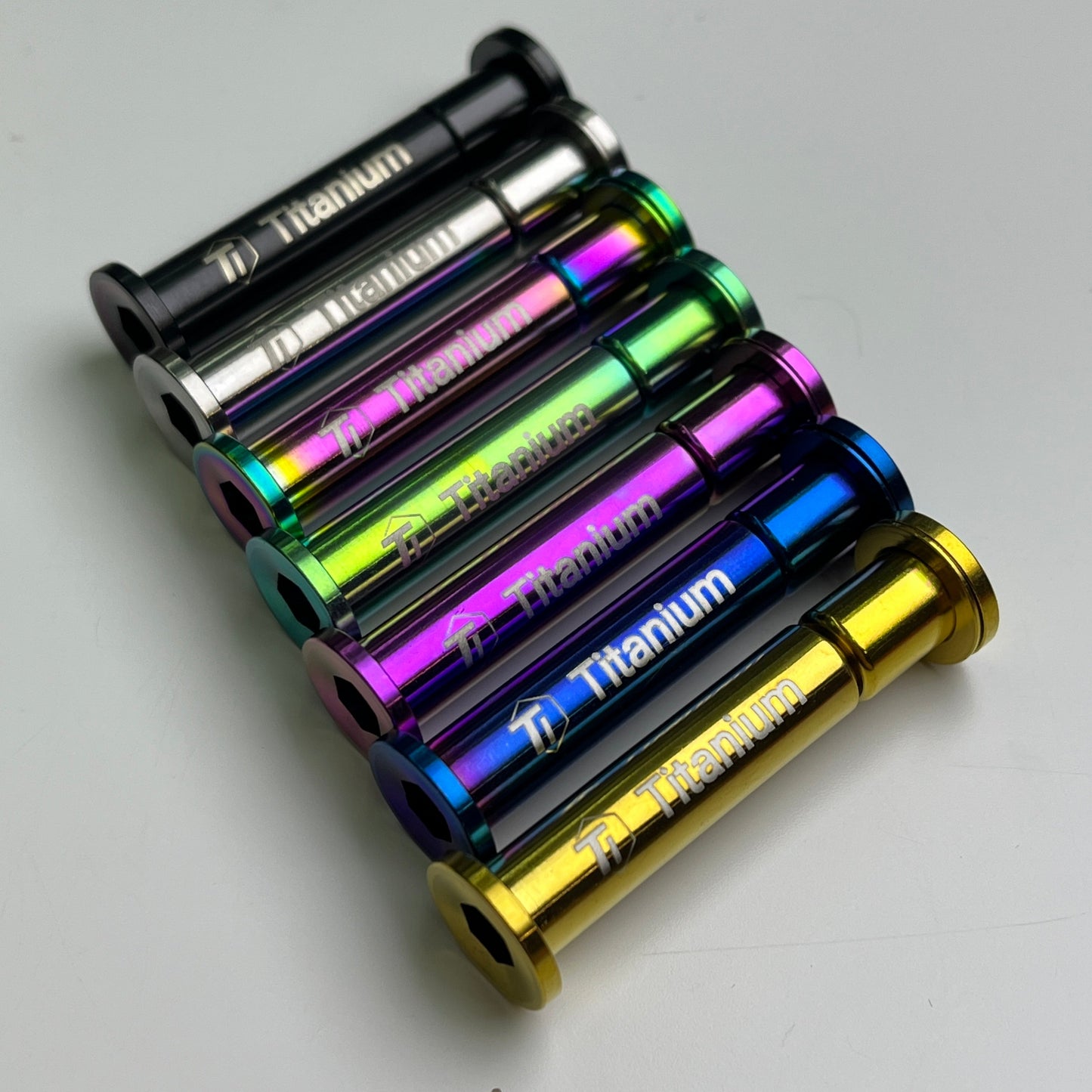 Specialized Carbon Rails Titanium Saddle Clamps | SL6 SL7 Venge Aethos Diverge Roval Terra