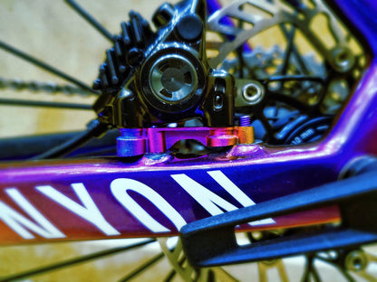 3D Printed Titanium Front Disc Brake Adapter | Universal-Fit | Shimano & SRAM