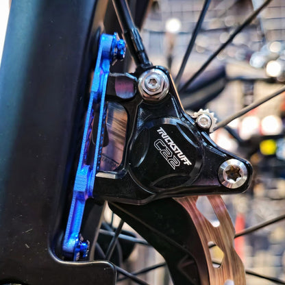 3D Printed Titanium Front Disc Brake Adapter | Universal-Fit | Shimano & SRAM
