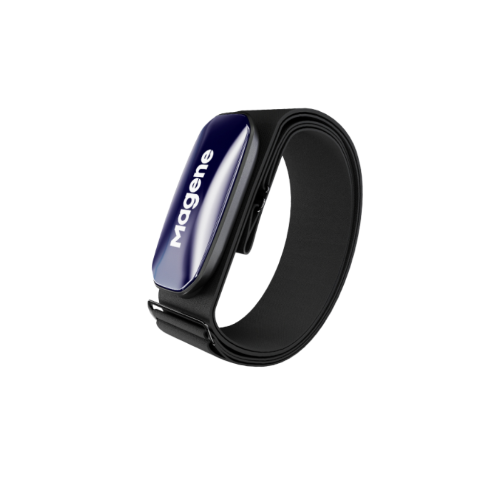 Magene H613 heart rate monitor chest strap front view