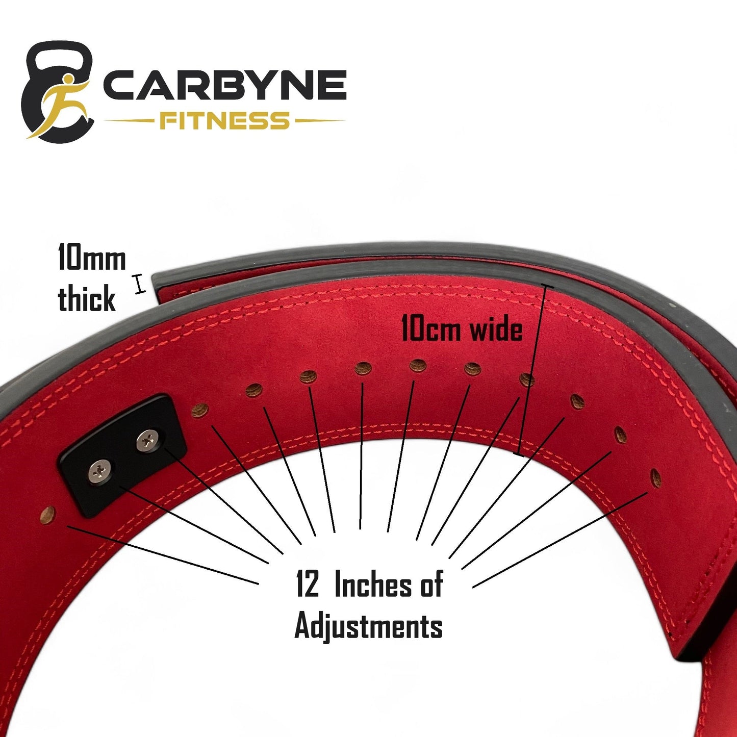 CARBYNE Adjustable Lever Weight Belt (adjustable in 0.5 inches)