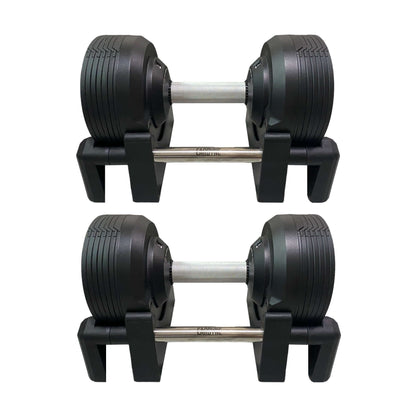 CARBYNE 415 325 235 Black Adjustable Dumbbell (1.5kg increments, from 4kg to 41.5kg)