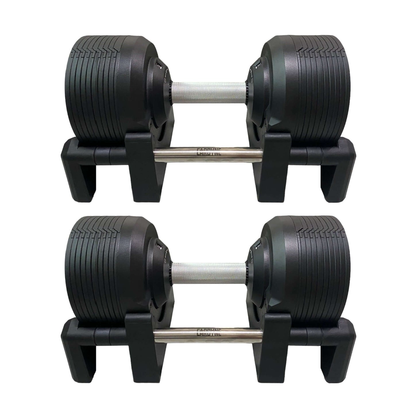 CARBYNE 415 325 235 Black Adjustable Dumbbell (1.5kg increments, from 4kg to 41.5kg)