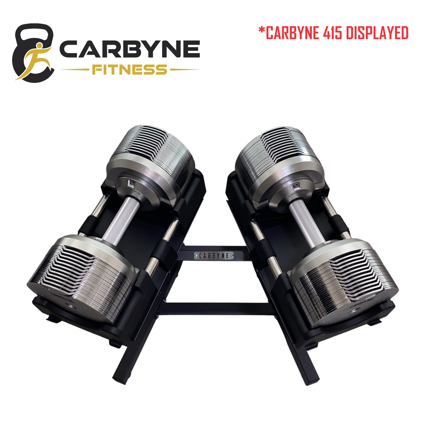 CARBYNE 415 325 235, world's best adjustable dumbbell (1.5kg increments, from 4kg to 41.5kg, similar to Trulap dumbbells)