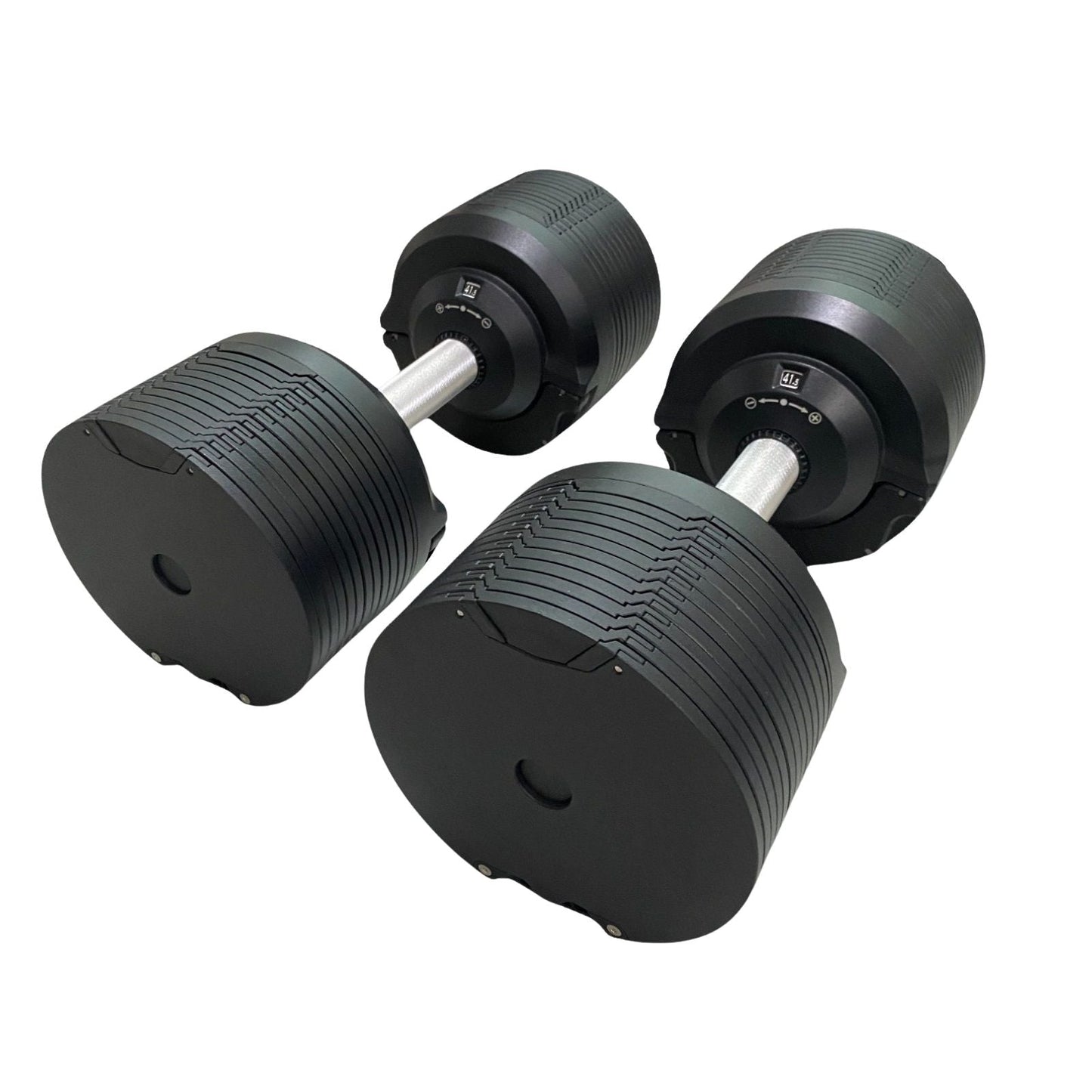 CARBYNE 415 325 235 Black Adjustable Dumbbell (1.5kg increments, from 4kg to 41.5kg)