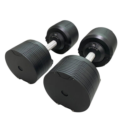 CARBYNE 415 325 235 Black Adjustable Dumbbell (1.5kg increments, from 4kg to 41.5kg)