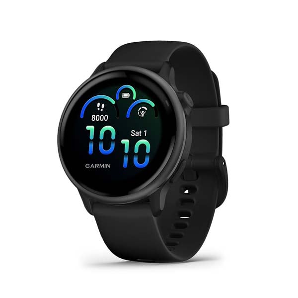 Garmin vívoactive 6 smartwatch, Slate with Black band