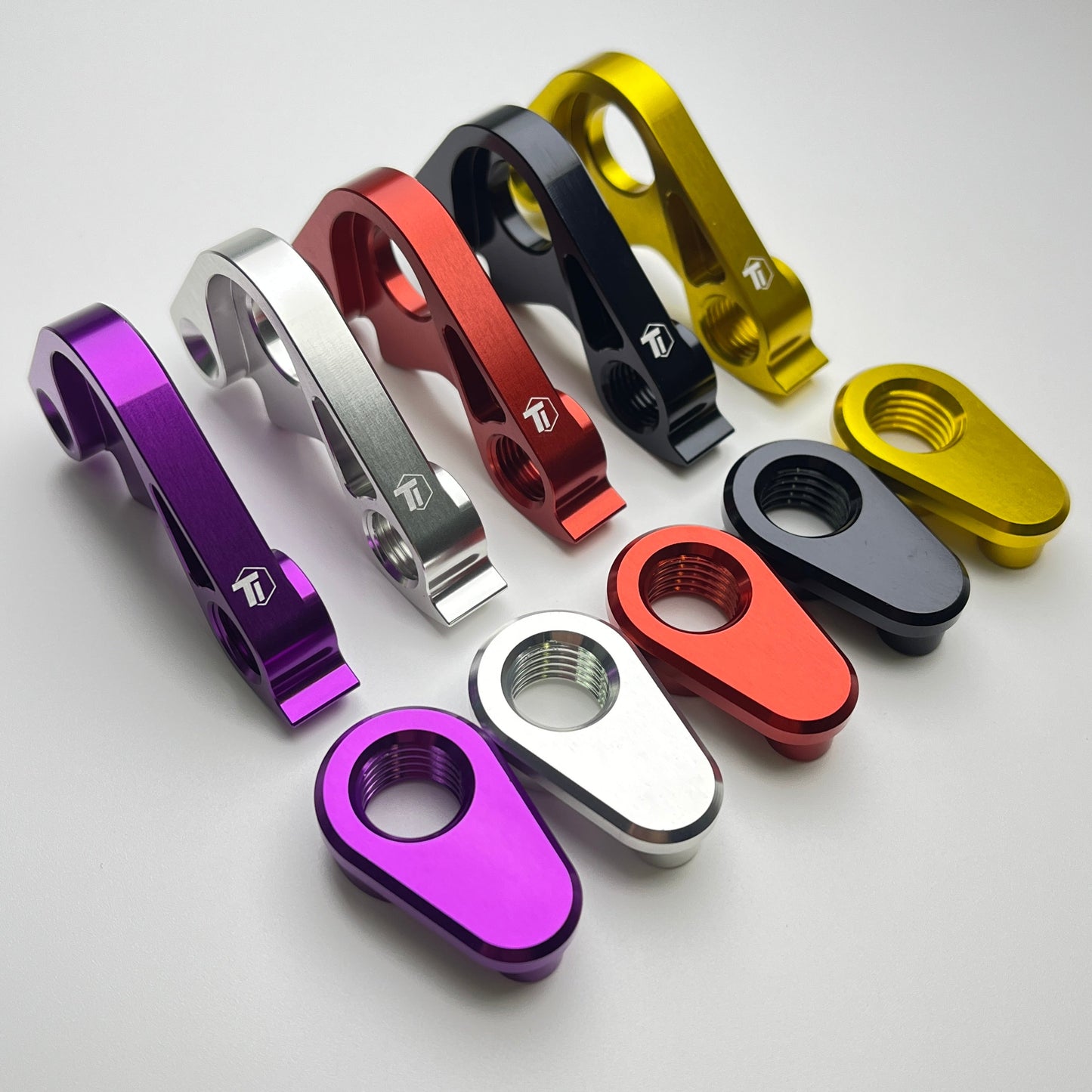 TiParts LITE Factor Direct Mount Derailleur Hanger | Shimano & SRAM | Ostro VAM, O2, Hanzo, LS, SLiCK