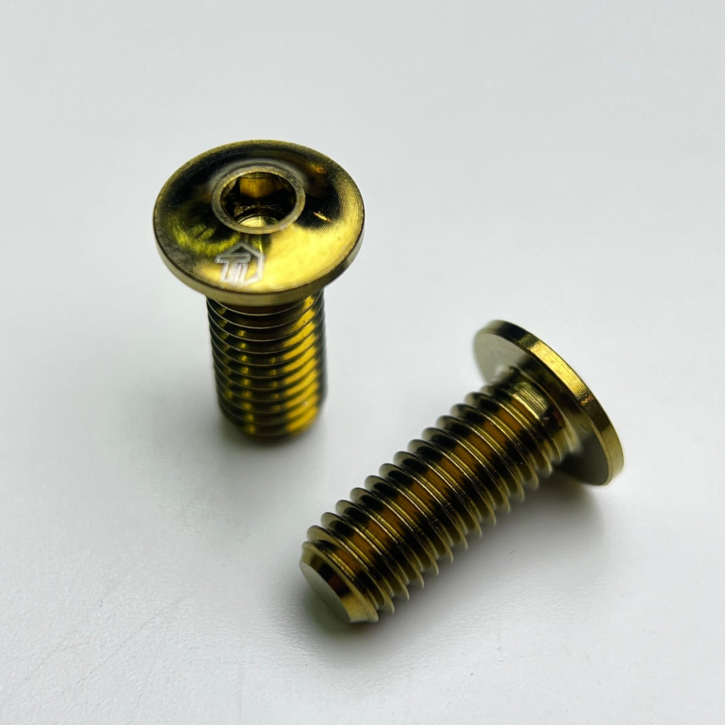 Flat Head Titanium Bolts For Bottle Cage Mounts