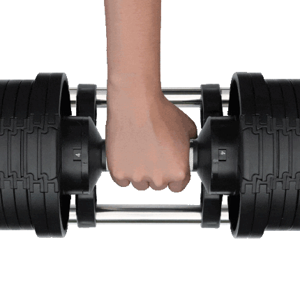 40KG Adjustable Dumbbell (2.5KG increments, heavier than the NUOBELL 236)