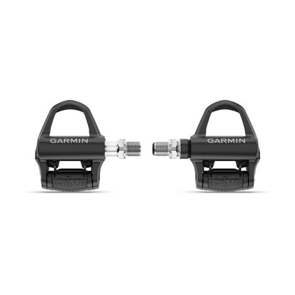 Garmin Rally RK 110 Single Sided Power Meter Pedals for Look Keo Cleats - Both Pedals Side by Side Image in white background - Bikers.SG