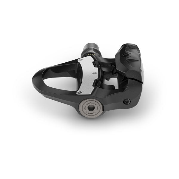 Garmin Rally RK 210 Power Meter Pedals for Look Keo Cleats - Front Side view Image in white background - Bikers.SG
