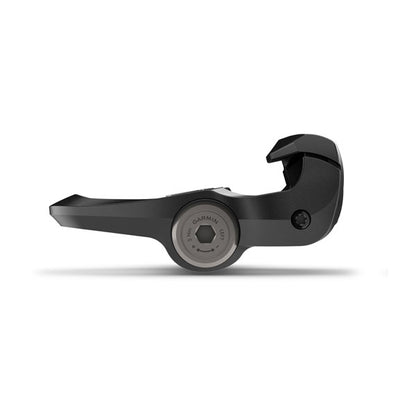 Garmin Rally RK 210 Power Meter Pedals for Look Keo Cleats - Front Side view left Side Pedal Image in white background - Bikers.SG