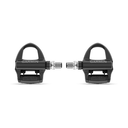 Garmin Rally RS210 Dual Sided Power Meter Pedals Two Pedals Side by Side Image with White Background - Bikers.SG