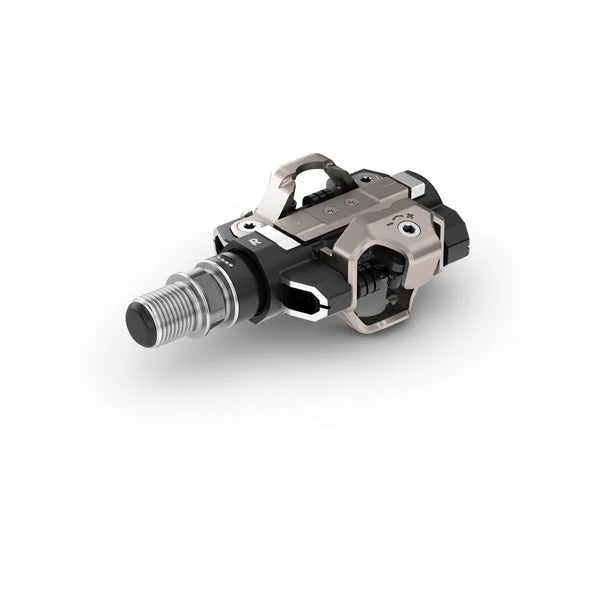 Garmin Rally XC210 Double Sided Shimano SPD Compatible Power Meter Pedals - Top Side View Image with White Background - Bikers.SG