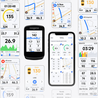 Magene C606 Smart GPS Bike Computer