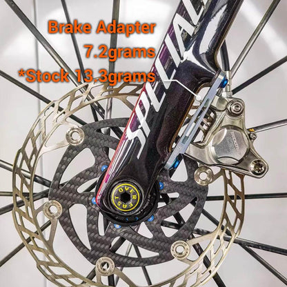 Lightweight Aluminium Disc Brake Caliper Adapter | Specialized Tarmac SL8 & Aethos